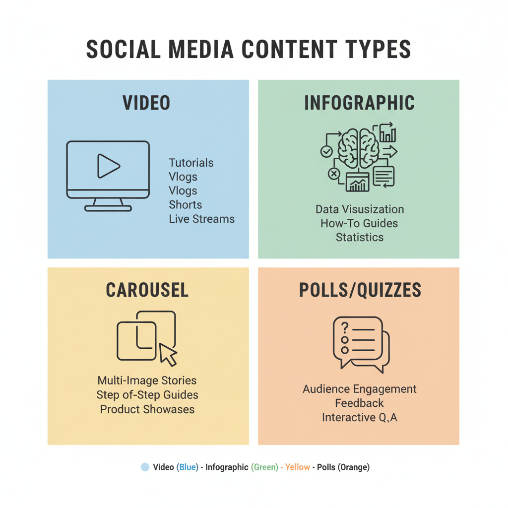 Social media marketing tips for increasing sales and leads – best content types for lead generation