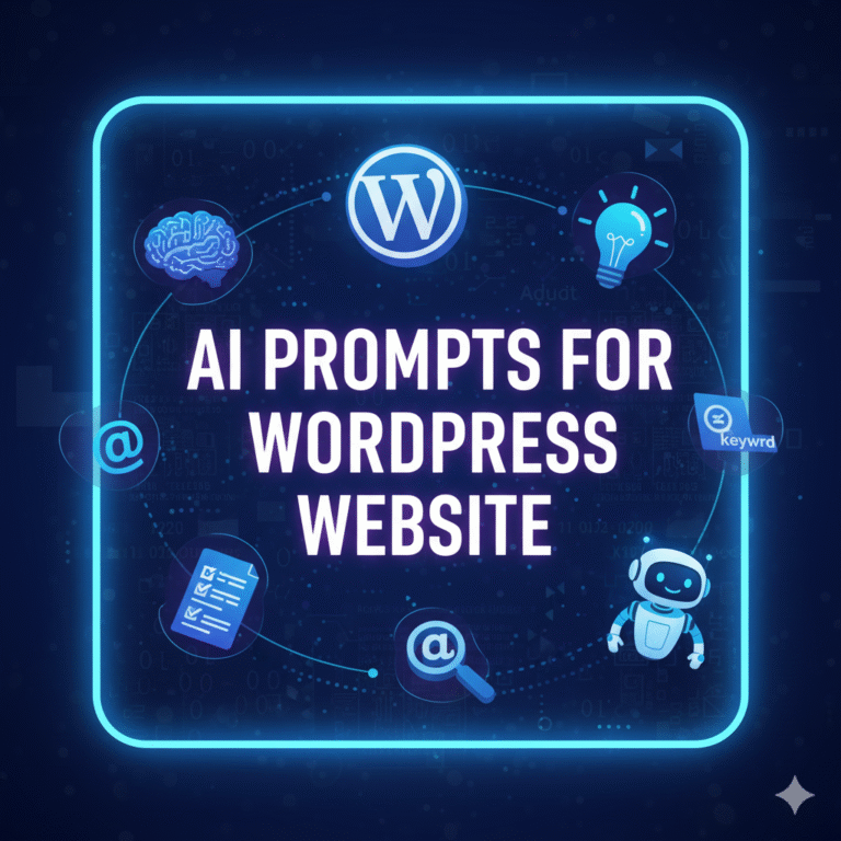 AI Prompts For WordPress Website