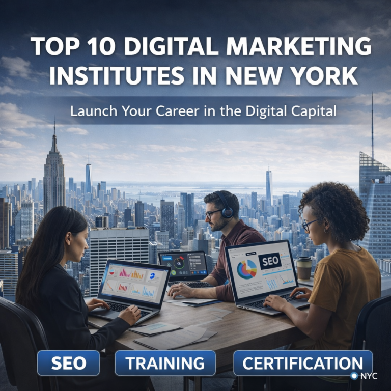 Top 10 Digital Marketing Institutes in New York